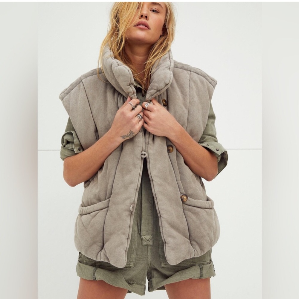 Free People Chunky Vest